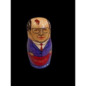 Unique Matryoshka Doll Set‎ Political Leaders Russia Collectible Gift